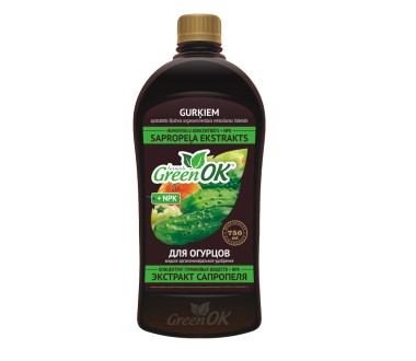 GURĶIEM sapropeļa mēslojums GREEN OK 750ml  