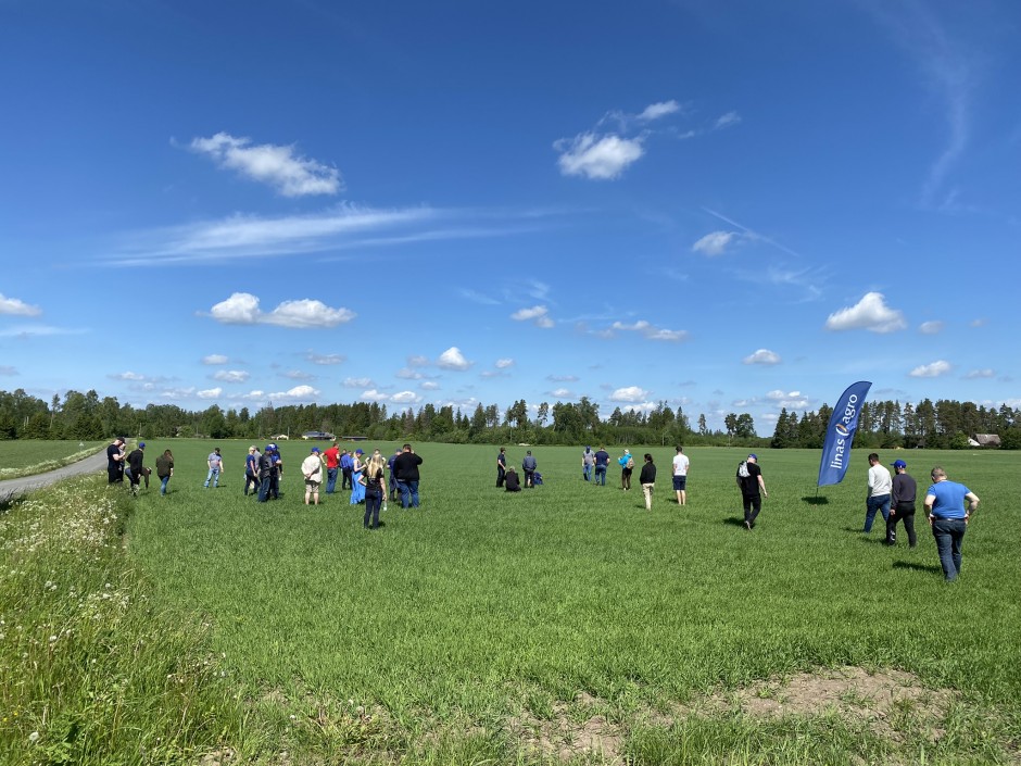 Linas Agro ja Dotnuva Baltic Põldkatsed 300 hektaril 9.06.2022