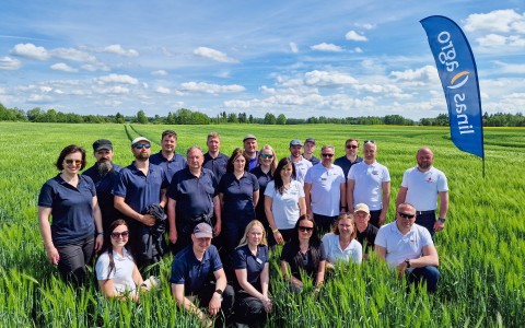 Linas Agro ja Dotnuva Baltic Põldkatsed 300 hektaril 9.06.2022