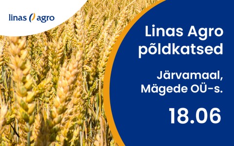 Linas Agro põldkatsed Järvamaal 18.06.2024