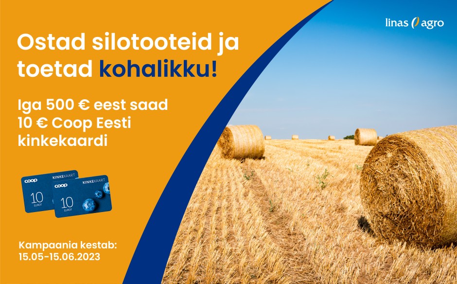 Ostad silotooteid ja toetad kohalikku!