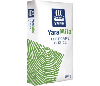 YaraMila Cropcare NPK 8-12-22, 25kg (bez hlora)